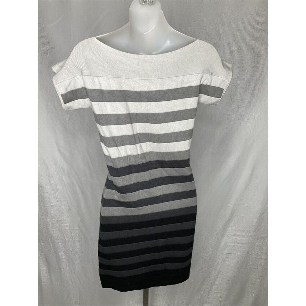 FRENCH Connection US8 UK12 Striped Short Sleeved B - Picture 5 of 10